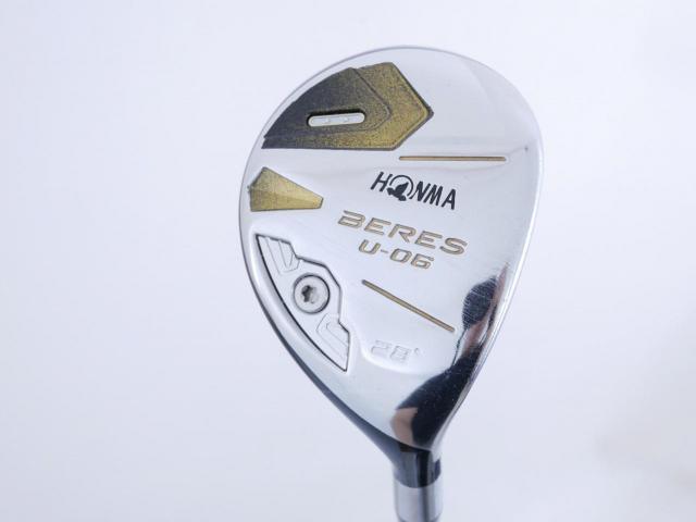 Fairway Wood : Honma : ไม้กระเทย Honma Beres U-06 (ปี 2019) Loft 28 ก้าน ARMRQ X (47) Flex R (2 ดาว)