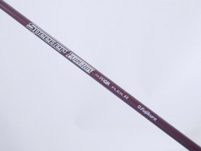 Driver : PRGR : ไดรเวอร์ PRGR RS Red (ออกปี 2020) Loft 10.5 ก้าน Fujikura Speeder Evolution Flex R