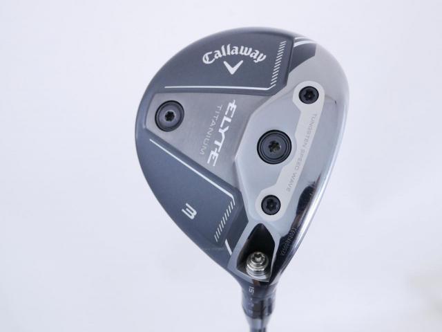Fairway Wood : callaway : หัวไม้ 3 Callaway ELYTE Titanium (หายาก ออกปี 2025) Loft 15 ก้าน Mitsubishi TENSEI 60 Flex S