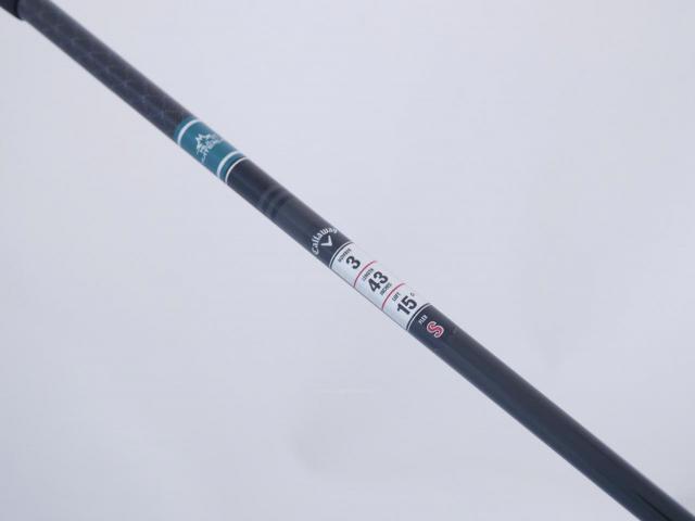Fairway Wood : callaway : หัวไม้ 3 Callaway ELYTE Titanium (หายาก ออกปี 2025) Loft 15 ก้าน Mitsubishi TENSEI 60 Flex S