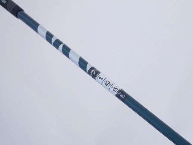Fairway Wood : callaway : หัวไม้ 3 Callaway ELYTE X (ออกปี 2025) Loft 15 ก้าน Fujikura VENTUS 5 Flex R