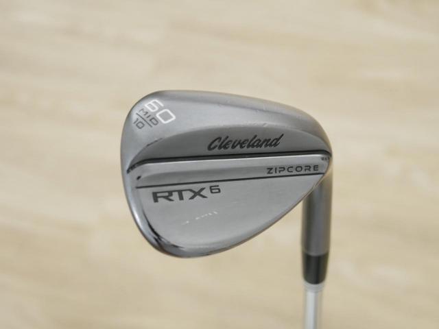 Wedge : Cleveland : Wedge Cleveland RTX 6 ZIPCORE Loft 60 ก้านเหล็ก NS Pro 950 NEO Flex S