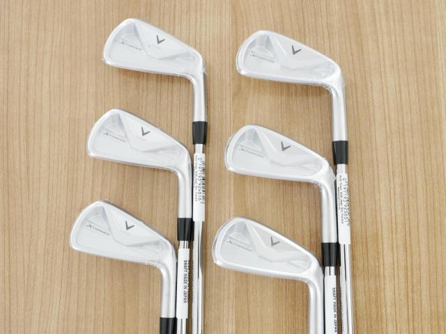 Iron set : Callaway : **ของใหม่ ยังไม่แกะพลาสติก** ชุดเหล็ก Callaway X Forged (รุ่นล่าสุด ออกปี 2026 นุ่ม แน่น หล่อมาก) มีเหล็ก 5-Pw (6 ชิ้น) ก้านเหล็ก NS Pro MODUS 105 Flex S