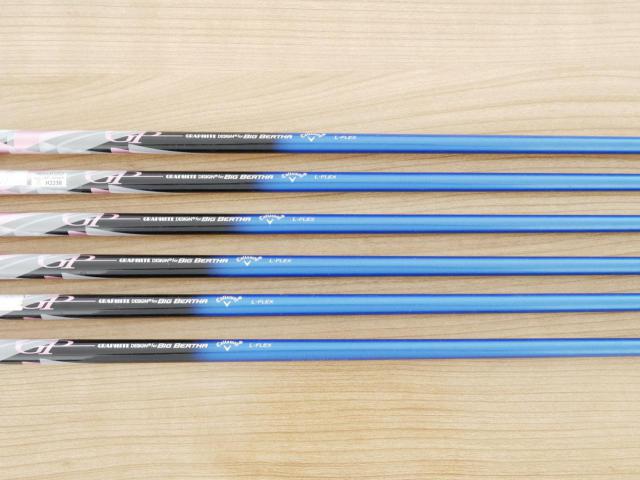 Lady club : All : ชุดเหล็ก Callaway Big Bertha Beta (ใบใหญ่ ตีง่าย ไกล) มีเหล็ก 7-Pw,Aw,Sw (6 ชิ้น) ก้านกราไฟต์ Flex L
