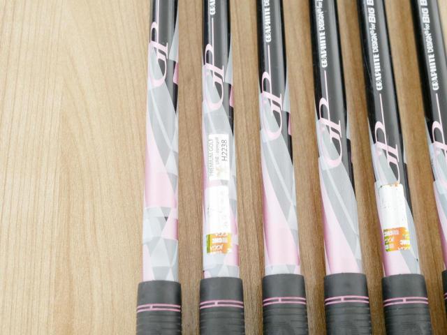 Lady club : All : ชุดเหล็ก Callaway Big Bertha Beta (ใบใหญ่ ตีง่าย ไกล) มีเหล็ก 7-Pw,Aw,Sw (6 ชิ้น) ก้านกราไฟต์ Flex L