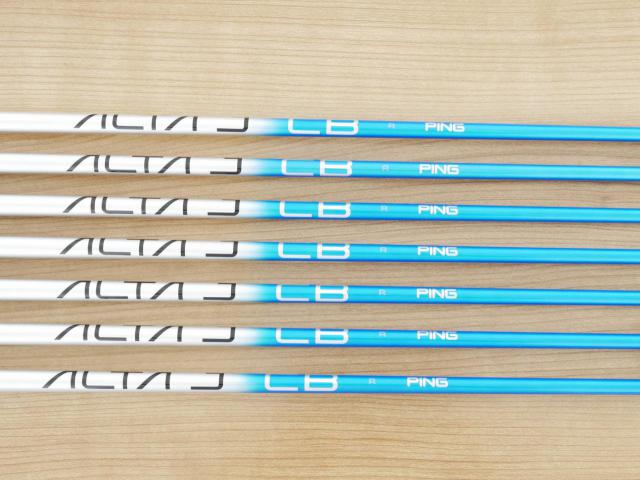 Iron set : Ping : ชุดเหล็ก Ping G730 (รุ่นล่าสุด ปี 2024 Japan Spec. ใบใหญ่ ง่ายที่สุด ไกลที่สุดของ Ping) มีเหล็ก 7-Pw,Aw,50,56 (7 ชิ้น) ก้านกราไฟต์ Ping ALTA J CB Flex R