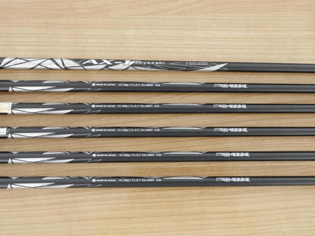 Iron set : XXIO : ชุดเหล็ก XXIO X Forged (รุ่นปี 2021) มีเหล็ก 6-Pw,Sw (6 ชิ้น) ก้านกราไฟต์ Miyazaki AX-1 Flex SR
