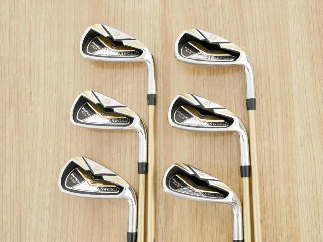 Iron set : Katana : ชุดเหล็ก Katana Sword Sniper 589 (หน้าเด้ง) มีเหล็ก 6-Pw,Sw (6 ชิ้น) ก้านกราไฟต์ Speeder 589 Flex SR