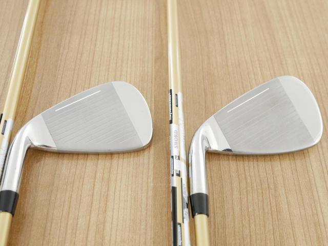 Iron set : Katana : ชุดเหล็ก Katana Sword Sniper 589 (หน้าเด้ง) มีเหล็ก 6-Pw,Sw (6 ชิ้น) ก้านกราไฟต์ Speeder 589 Flex SR