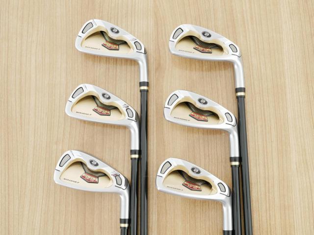 Iron set : Honma : ชุดเหล็ก Honma Beres IS-01 (หน้าเด้ง Maraging) มีเหล็ก 6-11 (6 ชิ้น เทียบเท่า 5-Pw) ก้าน ARMRQ 6 (45) FLex R (2 ดาว)