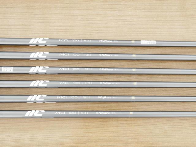 Iron set : Mizuno : ชุดเหล็ก Mizuno Pro M-15 Forged (รุ่นล่าสุด ออกปี 2025 หล่อ นุ่ม ระยะดี) มีเหล็ก 6-Pw,Aw (6 ชิ้น) ก้านกราไฟต์ Fujikura MCI 100 Flex S