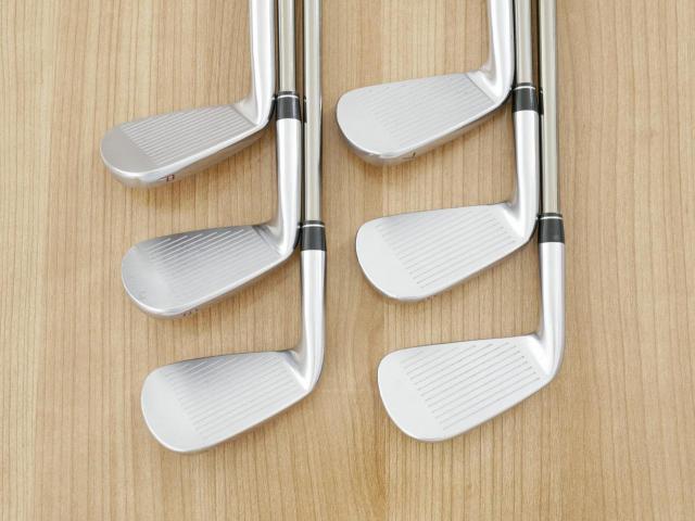 Iron set : Taylormade : ชุดเหล็ก Taylormade P7MC Forged (ซีรี่ย์ท้อปสุด ออกปี 2021) มีเหล็ก 5-Pw (6 ชิ้น) ก้านกราไฟต์ UST Mamiya ATTAS 10 Flex S