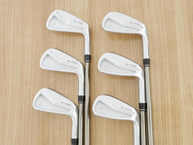 Iron set : Taylormade : ชุดเหล็ก Taylormade P7MC Forged (ซีรี่ย์ท้อปสุด ออกปี 2021) มีเหล็ก 5-Pw (6 ชิ้น) ก้านกราไฟต์ UST Mamiya ATTAS 10 Flex S