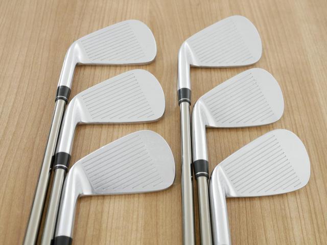 Iron set : Taylormade : ชุดเหล็ก Taylormade P7MC Forged (ซีรี่ย์ท้อปสุด ออกปี 2021) มีเหล็ก 5-Pw (6 ชิ้น) ก้านกราไฟต์ UST Mamiya ATTAS 10 Flex S