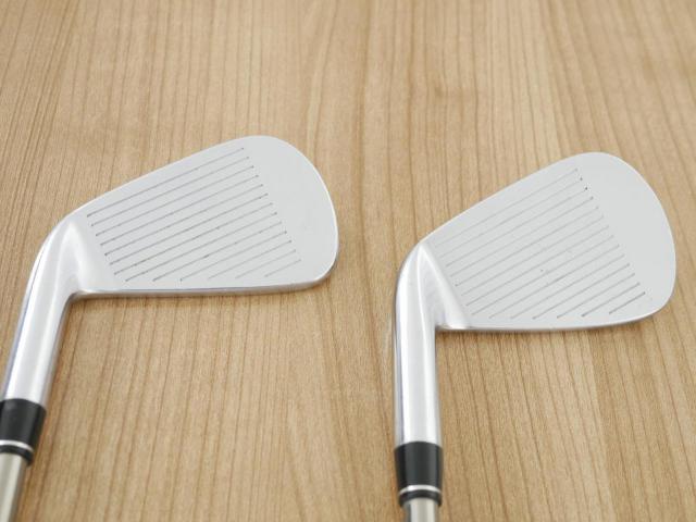 Iron set : Taylormade : ชุดเหล็ก Taylormade P7MC Forged (ซีรี่ย์ท้อปสุด ออกปี 2021) มีเหล็ก 5-Pw (6 ชิ้น) ก้านกราไฟต์ UST Mamiya ATTAS 10 Flex S