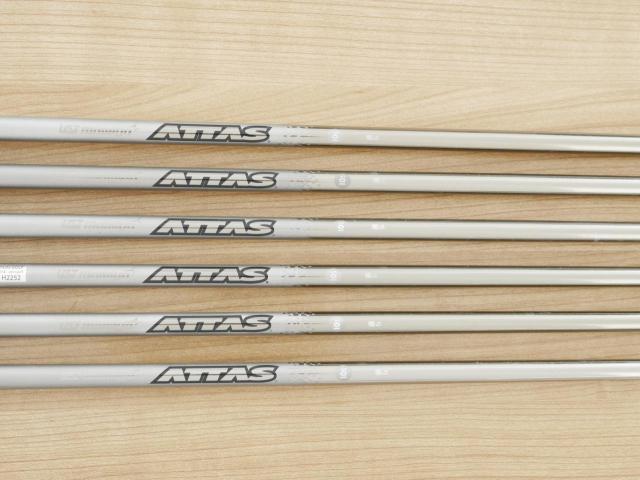 Iron set : Taylormade : ชุดเหล็ก Taylormade P7MC Forged (ซีรี่ย์ท้อปสุด ออกปี 2021) มีเหล็ก 5-Pw (6 ชิ้น) ก้านกราไฟต์ UST Mamiya ATTAS 10 Flex S