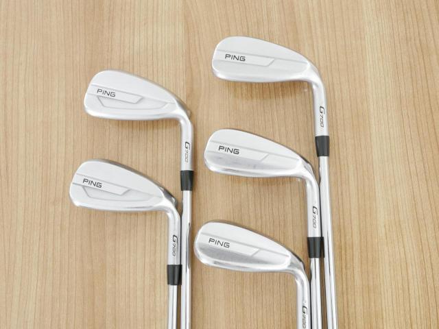 Iron set : Ping : ชุดเหล็ก Ping G700 (ปี 2019 Japan Spec. ใบใหญ่ ง่ายที่สุด ไกลที่สุดของ Ping) มีเหล็ก 8-Pw,Aw,Sw (5 ชิ้น) ก้านเหล็ก NS Pro 950 NEO Flex R