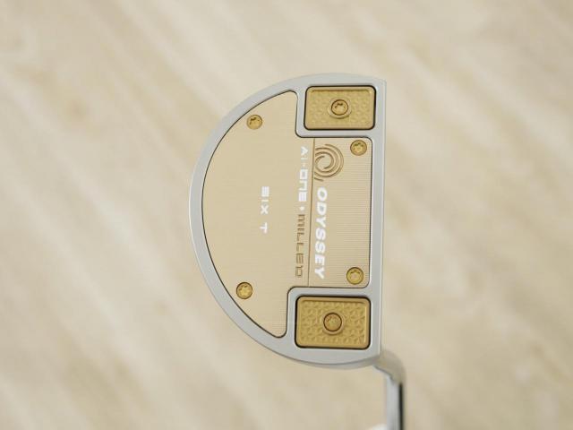 Putter : All : พัตเตอร์ Odyssey Ai-ONE Milled Silver SIX T (รุ่นท็อป ล่าสุด ออกปี 2024) ก้าน Stroke LAB 90 ยาว 34 นิ้ว