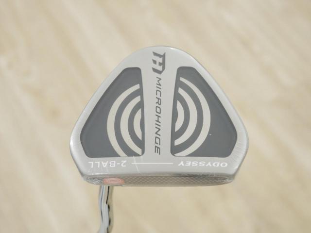 Putter : All : **ของใหม่ ยังไม่แกะพลาสติก** พัตเตอร์ Odyssey Microhinge 2-Ball V-Line (รุ่นล่าสุด ปี 2025) ยาว 34 นิ้ว
