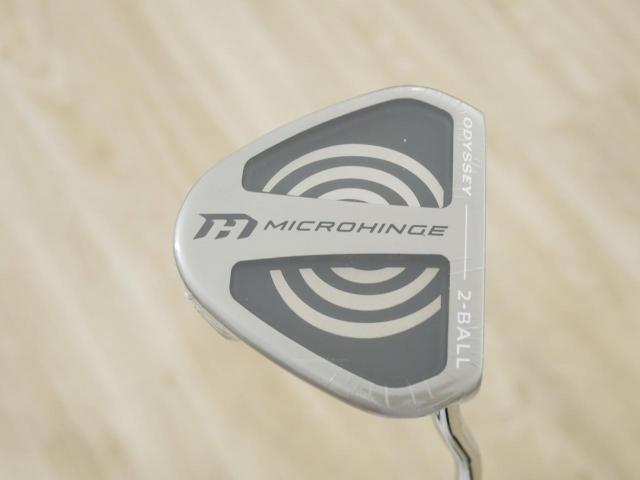 Putter : All : **ของใหม่ ยังไม่แกะพลาสติก** พัตเตอร์ Odyssey Microhinge 2-Ball V-Line (รุ่นล่าสุด ปี 2025) ยาว 34 นิ้ว