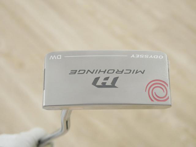 Putter : All : **ของใหม่ ยังไม่แกะพลาสติก** พัตเตอร์ Odyssey Microhinge DW (รุ่นล่าสุด ปี 2025) ยาว 33 นิ้ว