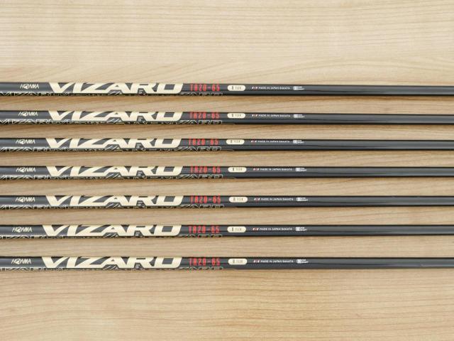 Iron set : Honma : ชุดเหล็ก Honma Tour World TR21X (ออกปี 2021 ตีง่าย ไกล) มีเหล็ก 5-11 (7 ชิ้น) ก้านกราไฟต์ Honma Vizard TR20-65 Flex R