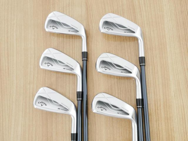 Iron set : Callaway : ชุดเหล็ก Callaway X Forged MAX Star (รุ่นล่าสุด ออกปี 2025) มีเหล็ก 5-Pw (6 ชิ้น) ก้านกราไฟต์ UST Mamiya RECOIL DART 6T Flex R
