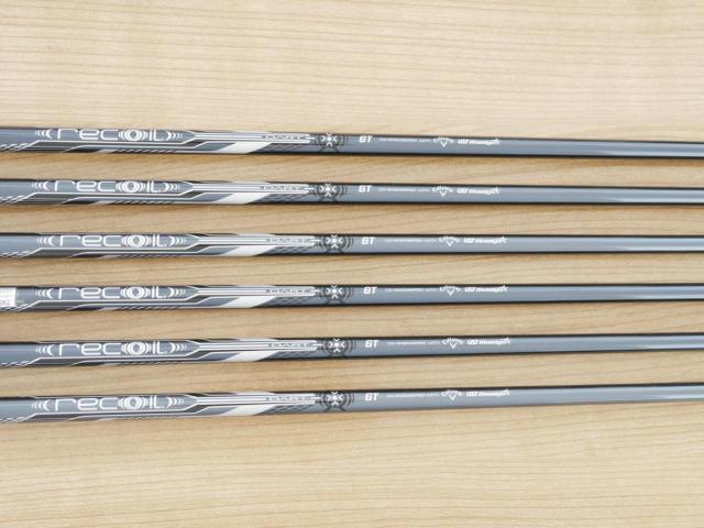 Iron set : Callaway : ชุดเหล็ก Callaway X Forged MAX Star (รุ่นล่าสุด ออกปี 2025) มีเหล็ก 5-Pw (6 ชิ้น) ก้านกราไฟต์ UST Mamiya RECOIL DART 6T Flex R