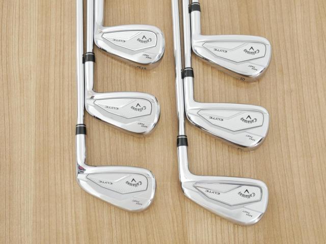 Iron set : Callaway : ชุดเหล็ก Callaway ELYTE Max Fast (ออกปี 2025 ตีง่ายมาก ไกล Japan Spec.) มีเหล็ก 6-Pw,Aw (6 ชิ้น) ก้านเหล็ก NS Pro ZELOS 7 Flex S