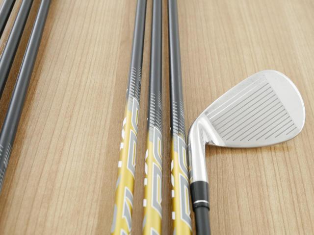 Iron set : Callaway : ชุดเหล็ก Callaway Rogue ST Max Fast (ออกปี 2022 ตีง่ายที่สุด ไกลสุดของ Callaway) มีเหล็ก 6-Pw,Gw,Sw (7 ชิ้น) ก้านกราไฟต์ Fujikura Speeder NX 40 Flex R