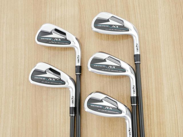 Iron set : Honma : ชุดเหล็ก Honma Beres NX (รุ่นปี 2023) มีเหล็ก 7-11 (5 ชิ้น) ก้านกราไฟต์ Honma Vizard 45 Flex SR