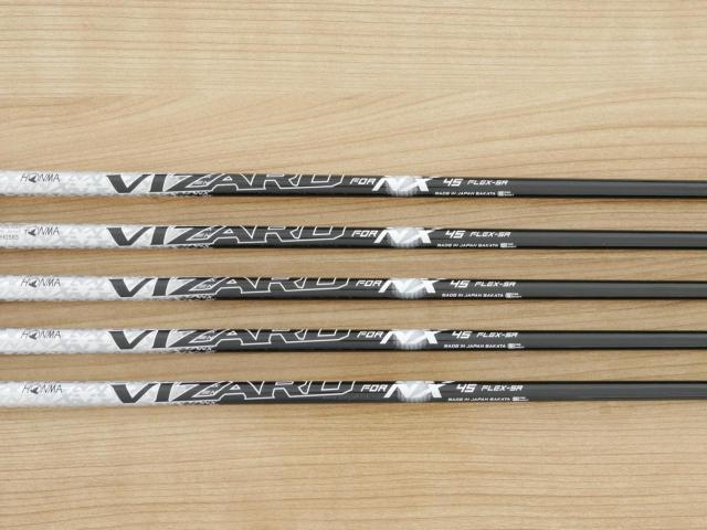 Iron set : Honma : ชุดเหล็ก Honma Beres NX (รุ่นปี 2023) มีเหล็ก 7-11 (5 ชิ้น) ก้านกราไฟต์ Honma Vizard 45 Flex SR