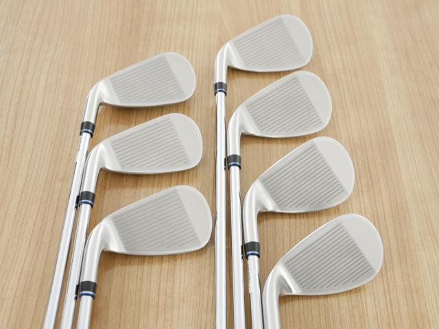Iron set : XXIO : ชุดเหล็ก XXIO Cross 2 (ออกปี 2021 ตีไกลที่สุดของที่สุดจาก XXIO หน้าเด้งสุดๆ) มีเหล็ก 7-Pw,Aw,Dw,Sw (7 ชิ้น ตีไกลกว่าปกติ 2 เบอร์) ก้านเหล็ก NS Pro 860 DST Flex S