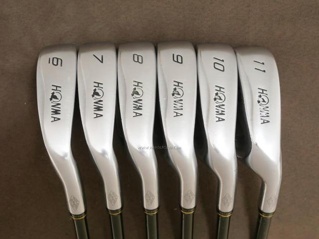 Iron set : Honma : ชุดเหล็ก Honma Beres MG602 (เหมาะกับซีเนียร์) มีเหล็ก 6-11 (6 ชิ้น) ก้าน ARMRQ UD45 FLex R (2 ดาว)