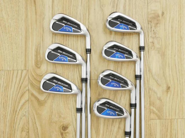 Iron set : Callaway : ชุดเหล็ก Callaway Big Bertha B21 (ออกปี 2021 ตีง่ายที่สุดของ Callaway) มีเหล็ก 5-Pw,Aw (7 ชิ้น) ก้านเหล็ก KBS MAX CT80 Flex R