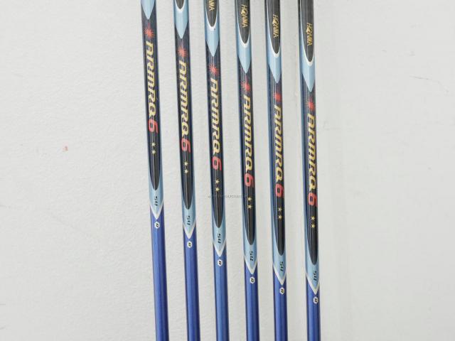 Iron set : Honma : ชุดเหล็ก Honma Beres IS-02 (หน้าเด้ง Forged) มีเหล็ก 6-11 (6 ชิ้น เทียบเท่า 5-Pw) ก้าน ARMRQ 6 (54) Flex R (2 ดาว)