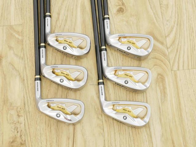 Iron set : Honma : ชุดเหล็ก Honma Beres IS-02 (หน้าเด้ง Forged) มีเหล็ก 6-11 (6 ชิ้น เทียบเท่า 5-Pw) ก้าน ARMRQ 6 (54) Flex R (2 ดาว)