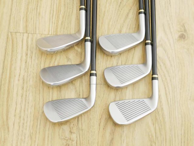 Iron set : Honma : ชุดเหล็ก Honma Beres IS-02 (หน้าเด้ง Forged) มีเหล็ก 6-11 (6 ชิ้น เทียบเท่า 5-Pw) ก้าน ARMRQ 6 (54) Flex R (2 ดาว)