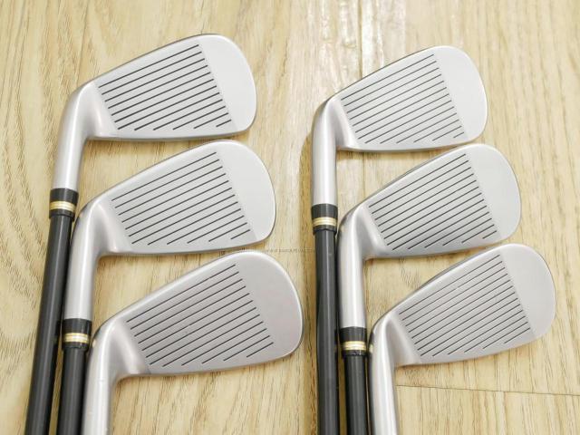 Iron set : Honma : ชุดเหล็ก Honma Beres IS-02 (หน้าเด้ง Forged) มีเหล็ก 6-11 (6 ชิ้น เทียบเท่า 5-Pw) ก้าน ARMRQ 6 (54) Flex R (2 ดาว)