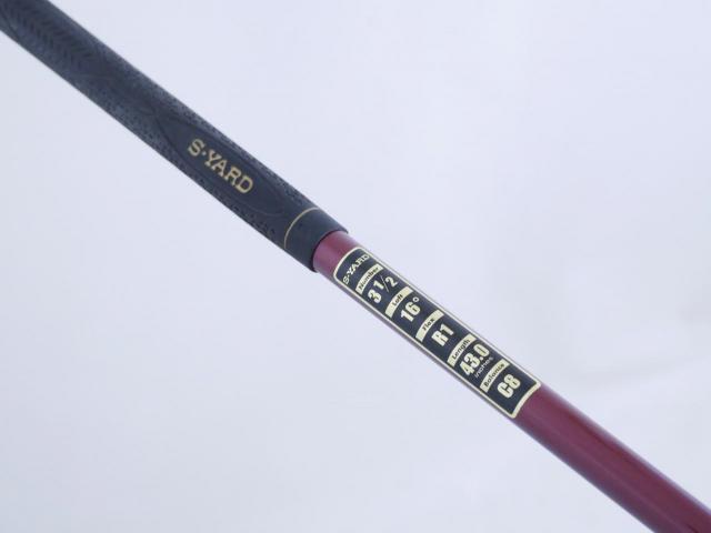 Fairway Wood : S-Yard : หัวไม้ 3 S-Yard X-Lite (หน้า Titanium เบา ง่าย ไกล) Loft 16 Flex R1