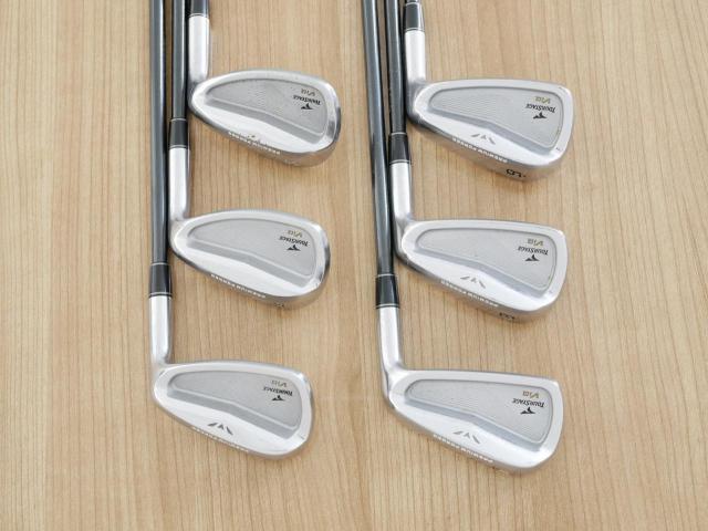 Iron set : Tourstage : ชุดเหล็ก Tourstage VIQ (Forged) มีเหล็ก 7-Pw,Aw,Sw (6 ชิ้น) ก้านกราไฟต์ Flex R