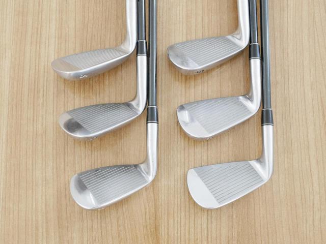 Iron set : Tourstage : ชุดเหล็ก Tourstage VIQ (Forged) มีเหล็ก 7-Pw,Aw,Sw (6 ชิ้น) ก้านกราไฟต์ Flex R