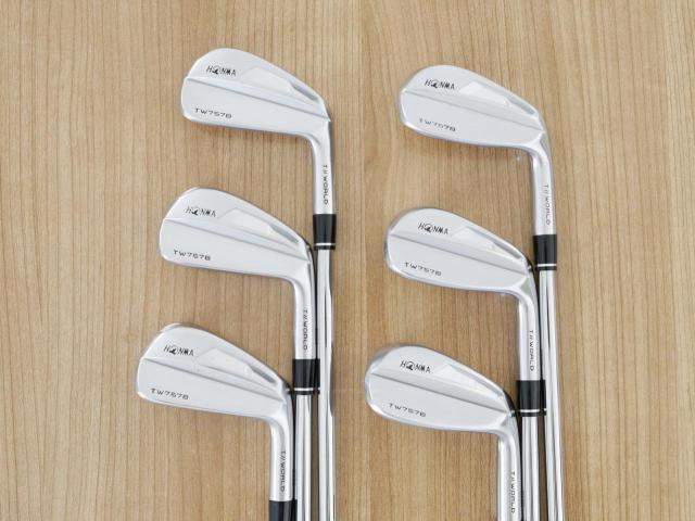Iron set : Honma : ชุดเหล็ก Honma Tour World TW757B (ออกปี 2022) มีเหล็ก 5-Pw (6 ชิ้น) ก้านเหล็ก Dynamic Gold S200