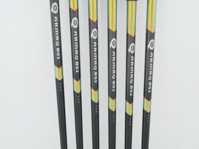 Iron set : Honma : **ก้าน 3 ดาว** ชุดเหล็ก Honma TwinMarks MG818 (รุ่นหายากก) มีเหล็ก 7-11,Sw (6 ชิ้น) ก้านกราไฟต์ ARMRQ 851 Flex R (3 ดาว)