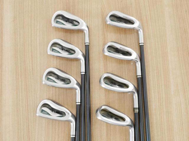 Iron set : XXIO : ชุดเหล็ก XXIO Impact Power Matching 5 มีเหล็ก 5-Pw,Aw,Sw (8 ชิ้น) ก้านกราไฟต์ 