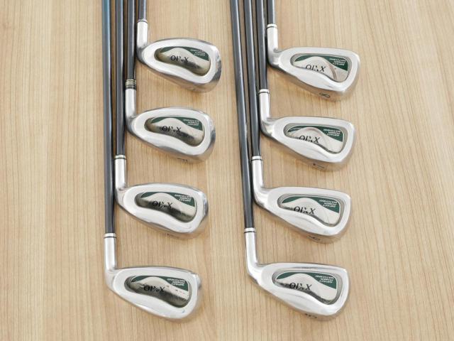 Iron set : XXIO : ชุดเหล็ก XXIO Impact Power Matching 5 มีเหล็ก 5-Pw,Aw,Sw (8 ชิ้น) ก้านกราไฟต์ 