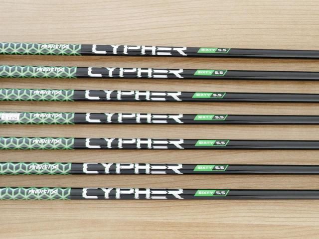 Iron set : PXG : ชุดเหล็ก PXG 0311XP GEN 4 Black Forged Milled (นุ่ม แน่น สวย เท่) มีเหล็ก 5-Pw,Aw (7 ชิ้น) ก้านกราไฟต์ Project X CYPHER SIXTY 5.5 (Flex SR)