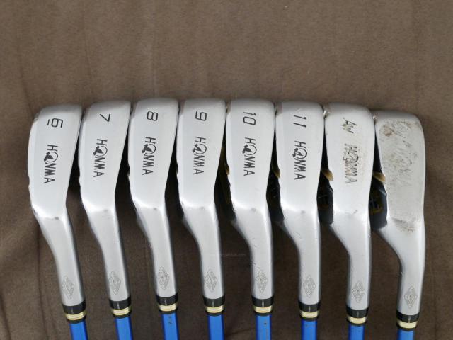 Iron set : Honma : ชุดเหล็ก Honma Beres IS-06 Forged (ปี 2019) มีเหล็ก 6-11,Aw,Sw (8 ชิ้น เทียบเท่า 5-Pw,Aw,Sw) ก้าน ARMRQ X (52) Flex R (2 ดาว)
