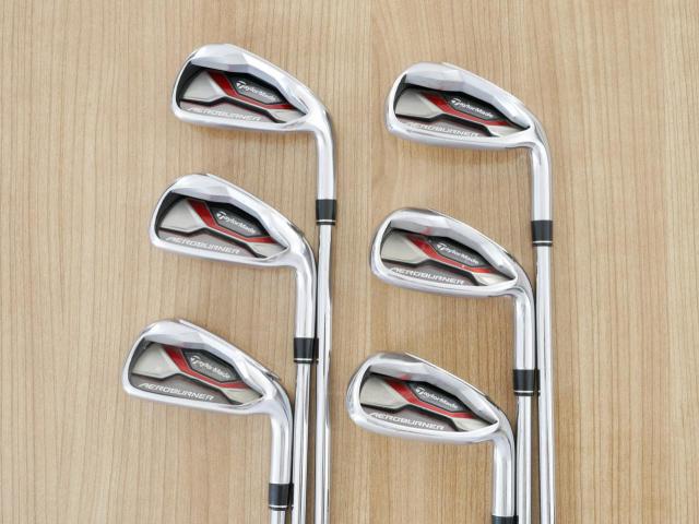 Iron set : Taylormade : ชุดเหล็ก Taylormade Aero Burner (ตีง่ายมาก) มีเหล็ก 5-Pw (6 ชิ้น) ก้านเหล็ก KBS C-Taper 90 Flex R