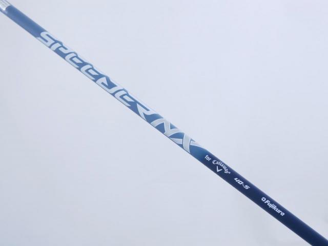 Driver : Callaway : ไดรเวอร์ Callaway Paradym Max Fast (รุ่นปี 2023 Japan Spec.) Loft 9.5 ก้าน Fujikura Speeder NX 40 Flex S